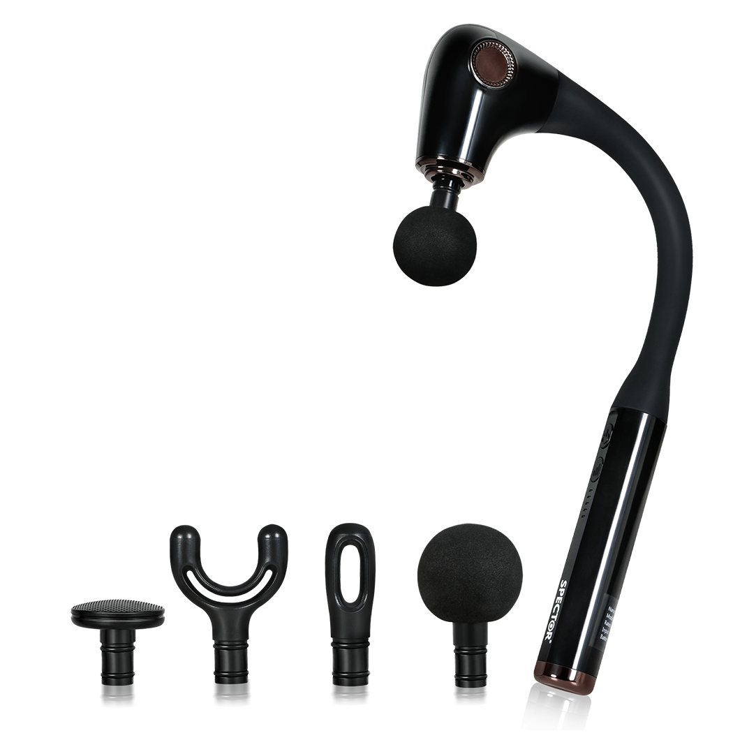 Spector Extended Handle Massage Gun Black - Image 9