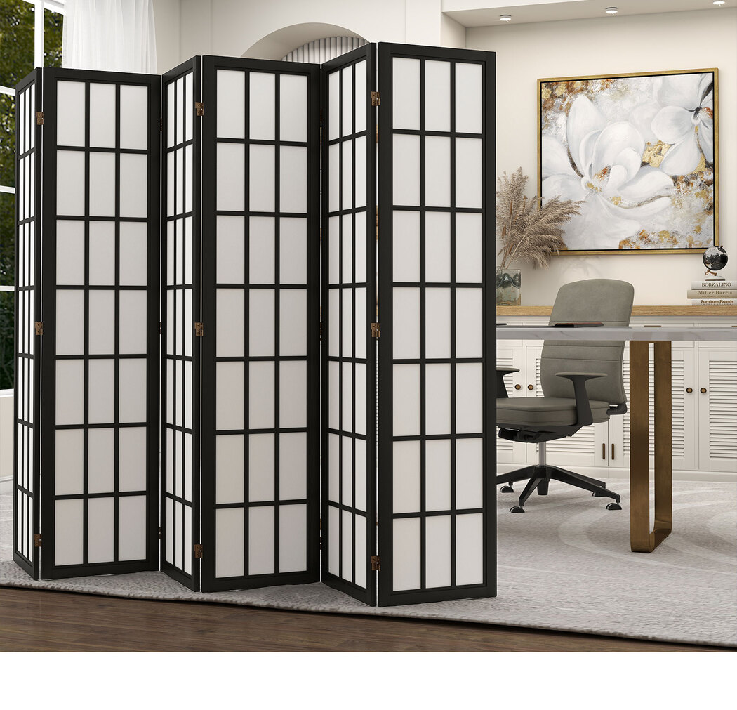 Levede 6 Panel Room Divider 170cm Freestanding Screen - Image 8