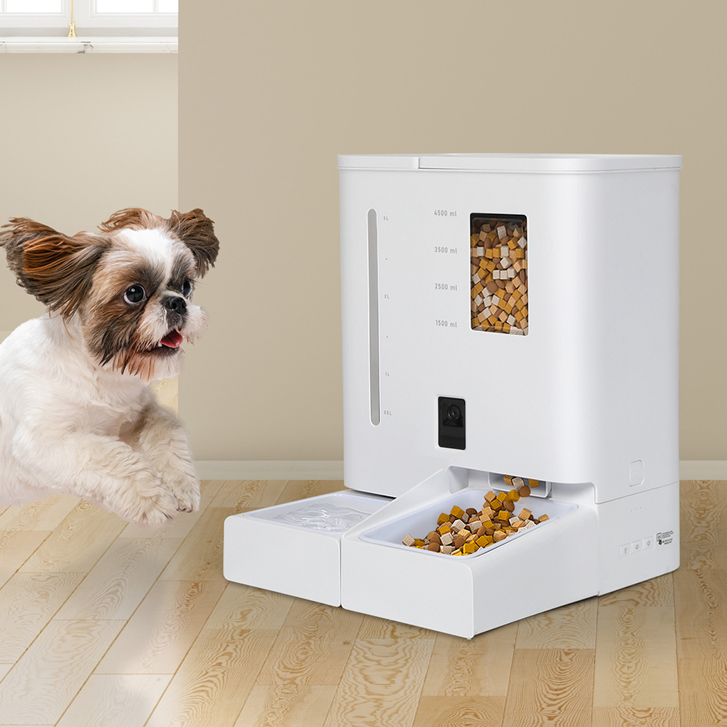 Pawz 2-in-1 Automatic Pet Cat Dog Feeder Water Set - Image 7