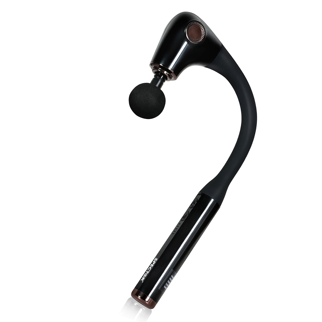 Spector Extended Handle Massage Gun Black - Image 2